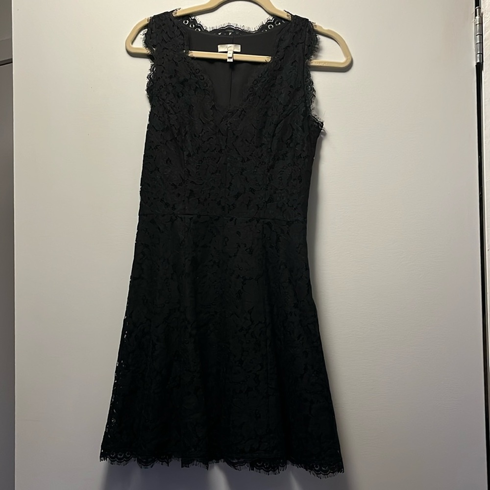 JOIE black lace dress